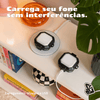Capa Protetora Nerdcase para Samsung Galaxy Buds 4, Buds 4 Pro, Silicone Premium Resistente, Transparente