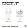 Kit Limpador para Fones e Capa de Pelúcia Nerdcase para AirPods Pro 3, Cachorro Piloto Aviador