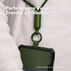 Cordão Universal Nerdcase Para Celular, Poliéster, Verde Escuro