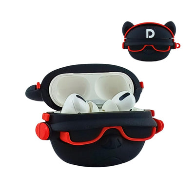 capa Capinha Case De Silicone Compatível AirPods Pro - Bulldog - Compatível com Estojo do AirPods Pro - Compatível com o