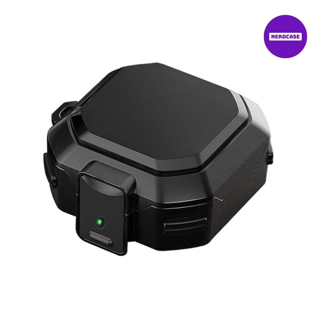 Capa Protetora Resistente Nerdcase com Caneta de Limpeza para fones, Compatível com Samsung Galaxy Buds 2, FE, Pro, Live