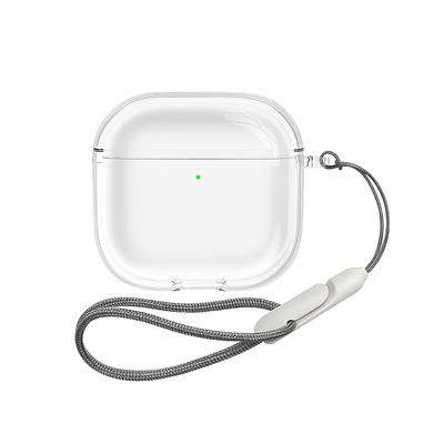 Case Silicone Transparente para AirPods 4