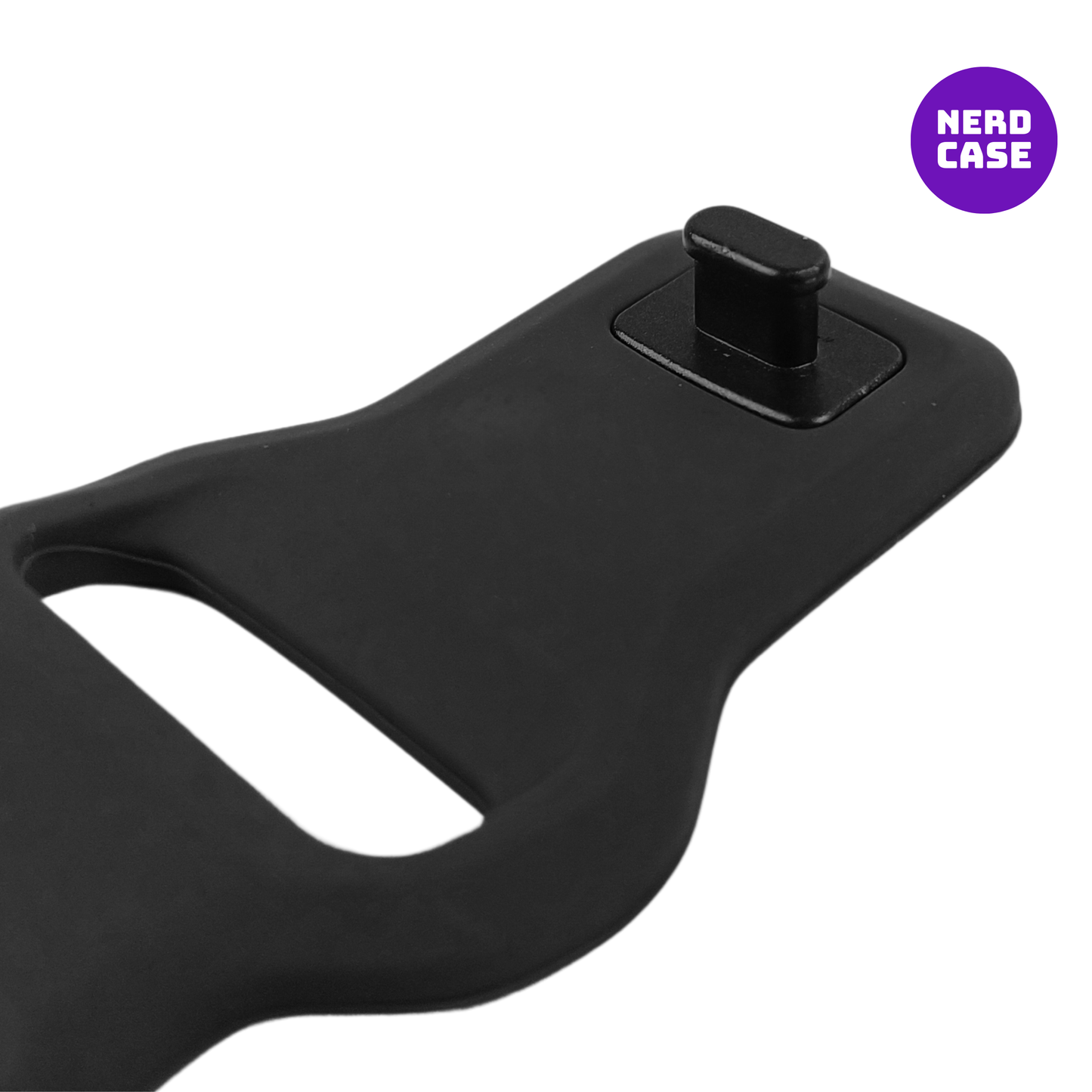 Pulseira 20mm entre Pinos para Samsung Galaxy Watch, Silicone, Preto
