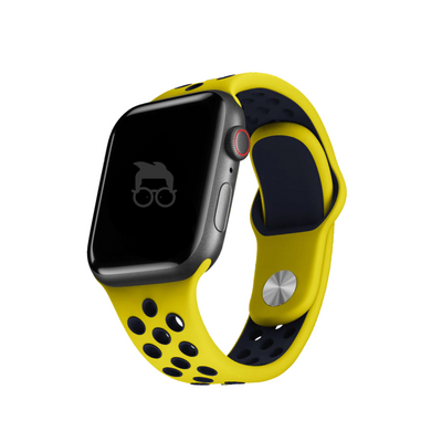 Pulseira 42/44/45/49mm para Apple Watch, Amarelo e Azul