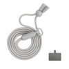 Cordão Universal Nerdcase Para Celular, Poliéster, Cinza