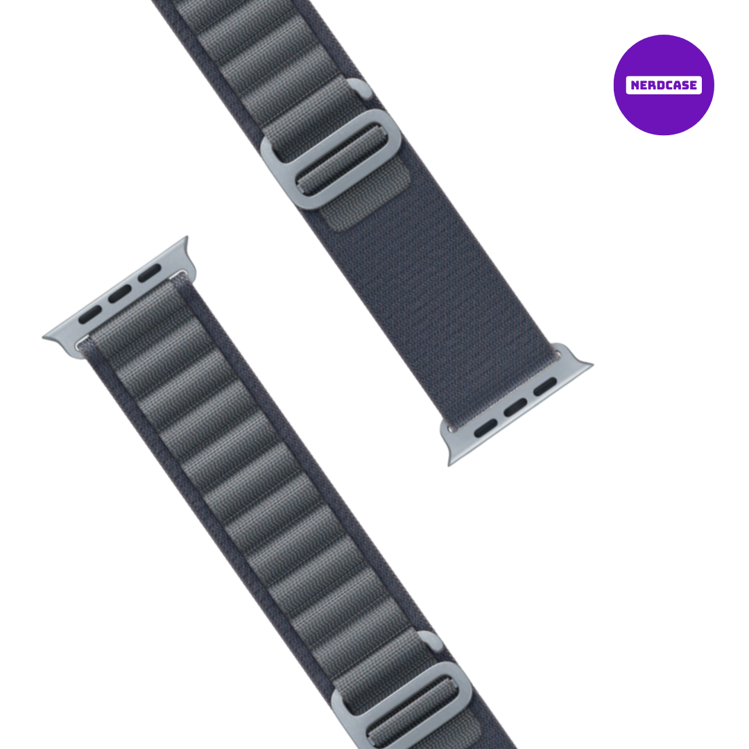 Pulseira 42/44/45/49mm, Apple Watch Nylon, Cinza