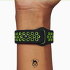 Pulseira 38/40/41mm para Apple Watch, Preto/Verde