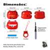 Kit Limpador para Fone e Capa Protetora Nerdcase para Galaxy Buds 2, Core, FE, Live e Pro, Silicone, Gato da Sorte
