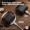 Kit Limpador para Fones e Capa Protetora de Silicone Nerdcase para AirPods Pro 3, Music Preta