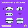 Capa Protetora Nerdcase para AirPods Pro 3, Panda