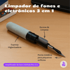 Kit Limpador para Fones e Capa Protetora Nerdcase para AirPods Pro 1 e 2, Amplificador