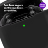 NERDCASE, Capa de Silicone, Compatível com Bose QuietComfort Earbuds II, Preta