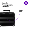 Case Mala de Viagem com Adesivos para AirPods Pro