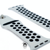 Pulseira 42/44/45/49mm para Apple Watch, Branco e Preto