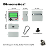 Capa Protetora Nerdcase para Samsung Galaxy Buds 3, Buds 3 Pro, Buds 3 Fe, Silicone, Gameboy