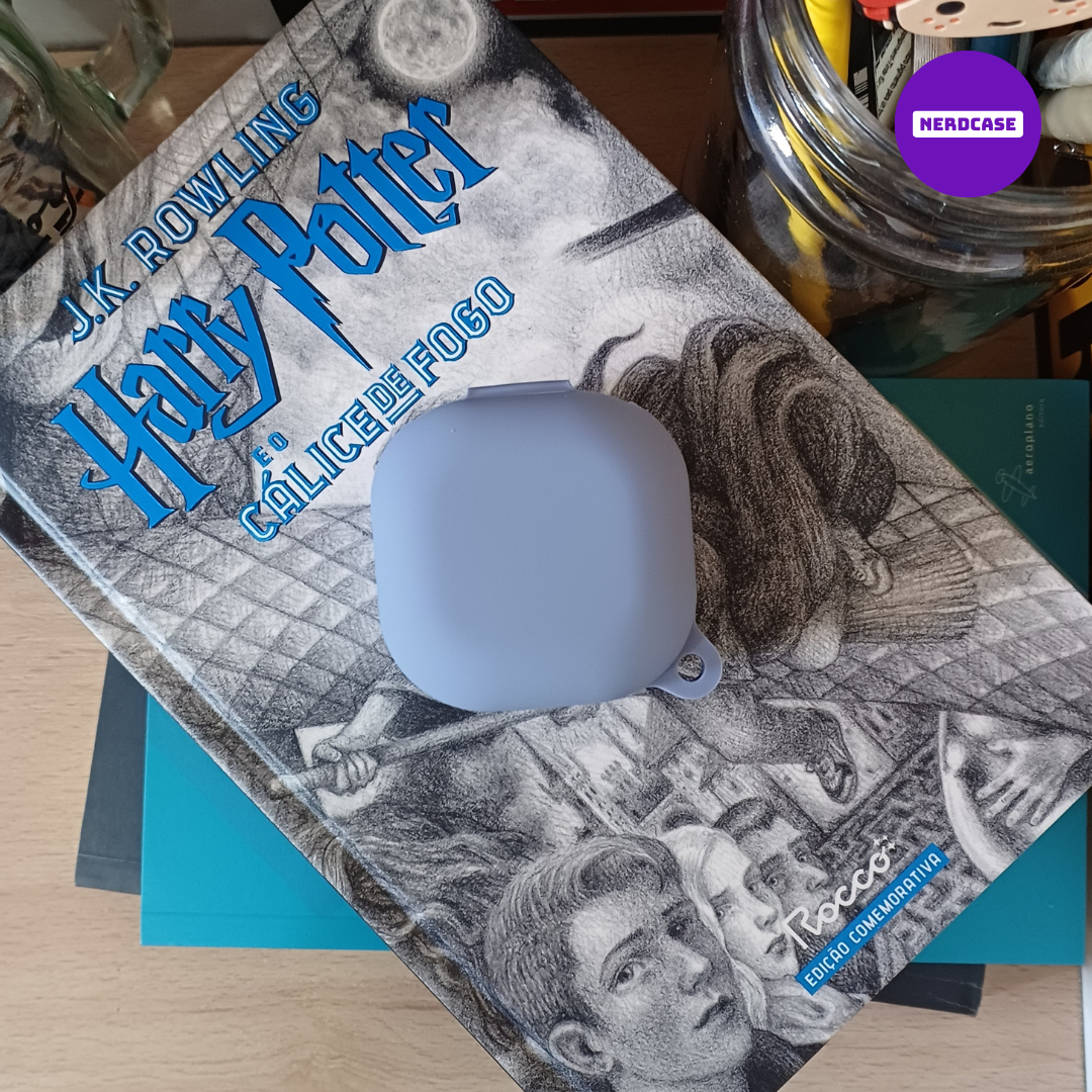 Case Cinza de Silicone para Samsung Buds