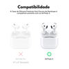 Case Silicone Premium para AirPods 4 Azul Marinho