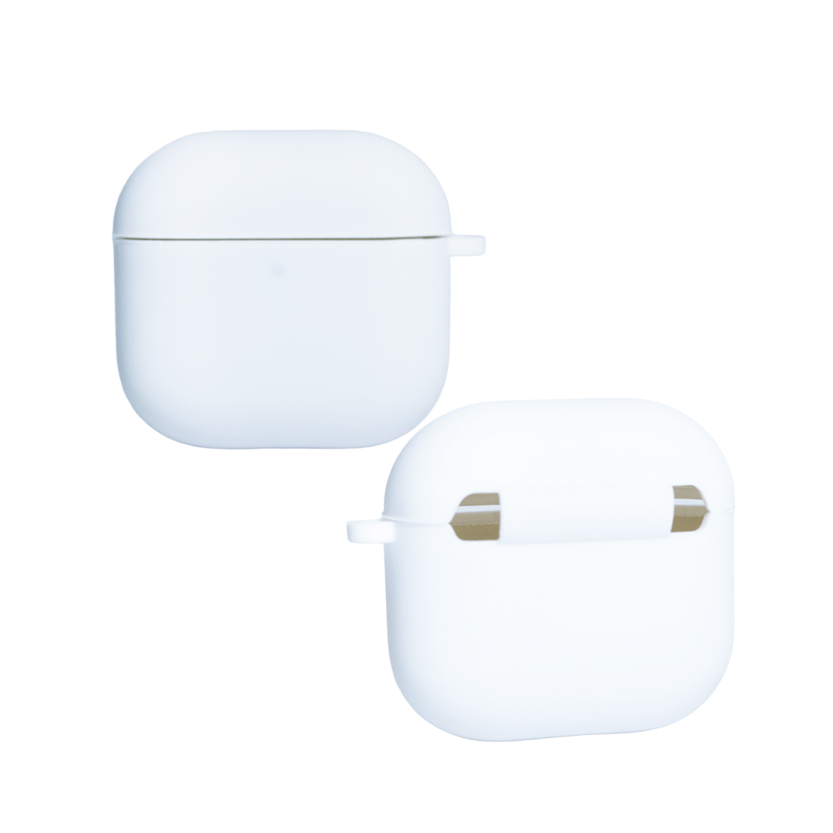 Case Protetora Silicone Premium para AirPods 4 Branca