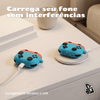 Capa Protetora de Silicone Nerdcase para AirPods Pro 3, Controle Gamer Azul