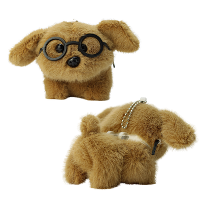 Capa de Pelúcia Nerdcase para AirPods Pro 3, Cachorro Puppy