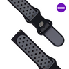 Pulseira 22mm entre Pinos para Samsung Galaxy Watch, Preto e Cinza