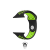 Pulseira 42/44/45/49mm para Apple Watch, Preto/Verde