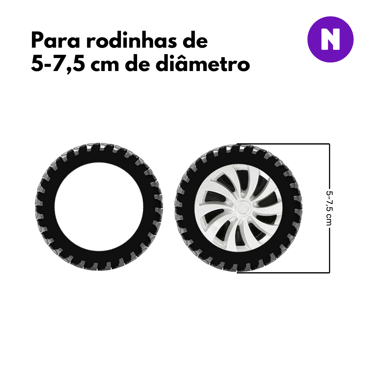 NERDCASE, Capa Protetora para Rodinhas de Mala, Antiderrapante, Jogo com 8 Unidades