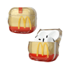 Capa Protetora de Silicone Nerdcase para AirPods 4, Mc Donalds