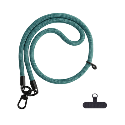 Cordão Universal Nerdcase para Celular, Poliéster, Verde Água