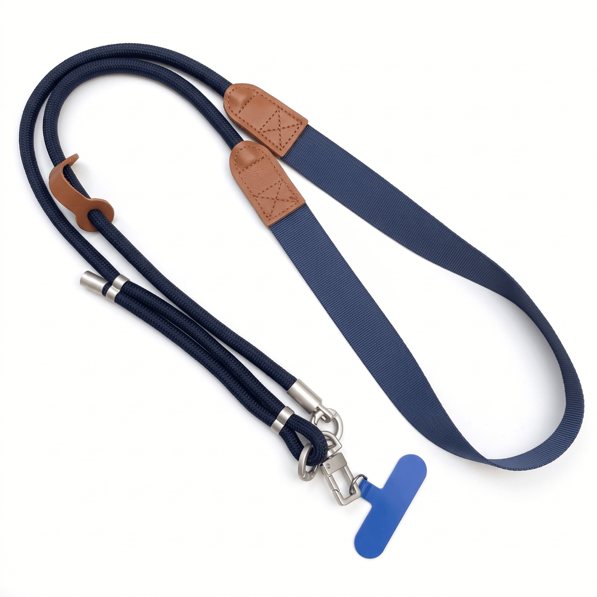 Cordão Faixa Multifuncional Axis Crossbody Nerdcase, Azul Marinho
