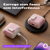 Kit Limpador para Fones e Capa Protetora Airtrek Nerdcase para Galaxy Buds 3, Buds Pro 3, Buds3 FE, Suporte Adaptado, Ro
