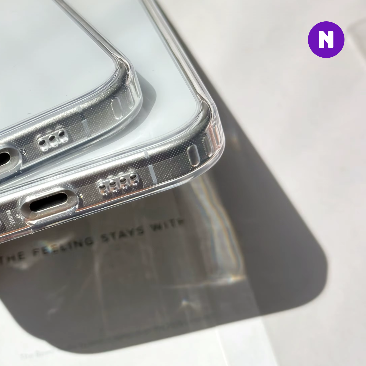 Case, Capa Protetora Transparente, Compatível com iPhone 16