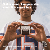 Capa Protetora Nerdcase Compatível com AirPods Pro 1 e 2, Silicone, Bola de Futebol Americano