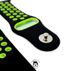 Pulseira 42/44/45/49mm para Apple Watch, Preto/Verde