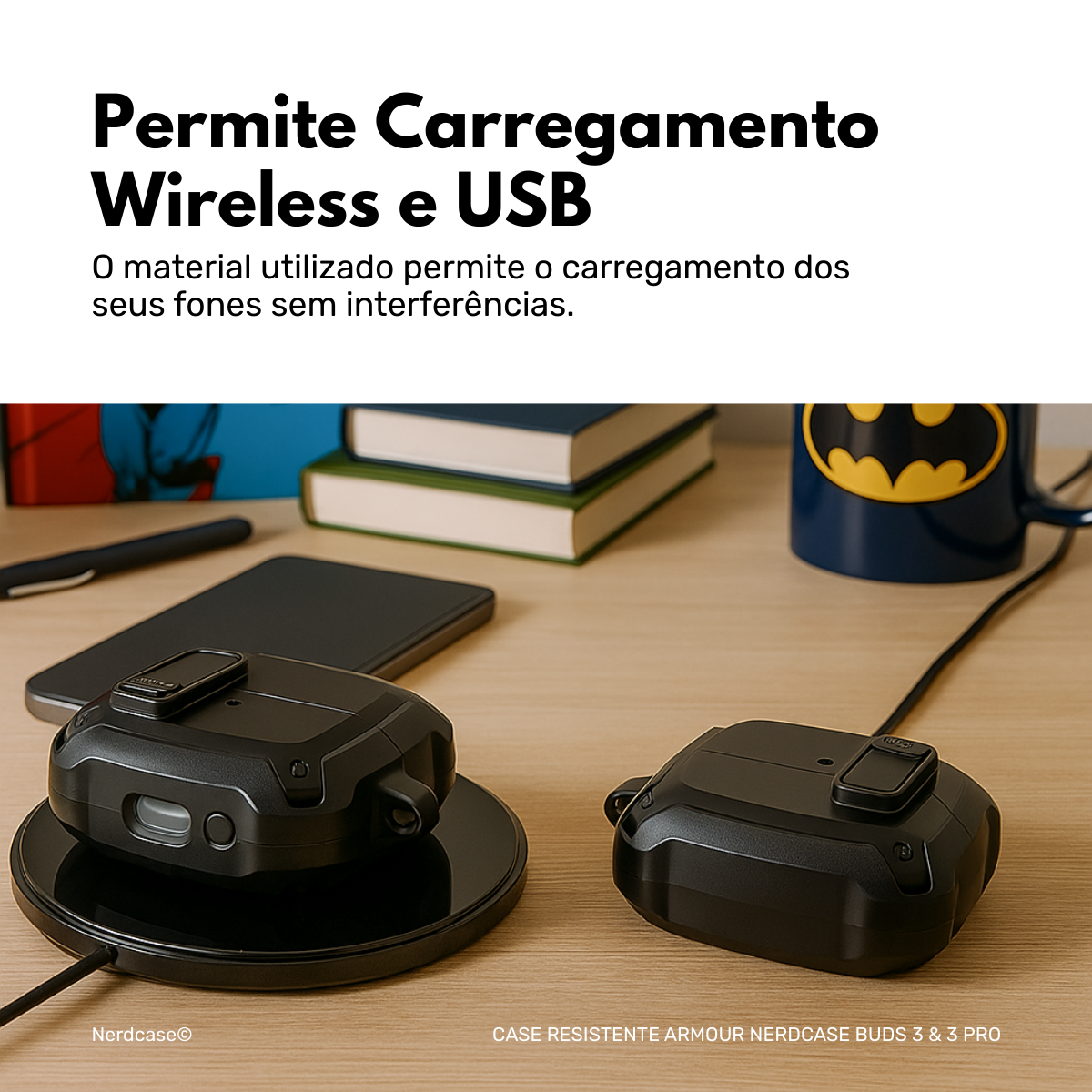 Case Resistente para Galaxy Buds 3 & Pro 3