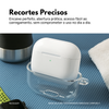 Case Silicone Transparente para AirPods 4