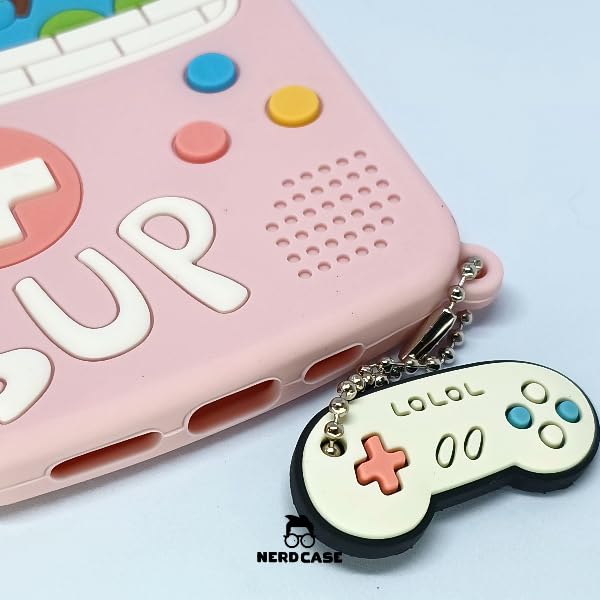 Capinha de silicone minigame compatível com iphone 13 e 14