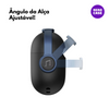 Case Music para AirPods 4, Preta com detalhe Azul