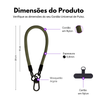 Cordão Universal Nerdcase de Pulso para Celular, Verde