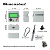 Kit Limpador para Fones e Capa Protetora Nerdcase para Galaxy Buds 3, Buds 3 Pro, Buds 3 Fe, Silicone, Gameboy