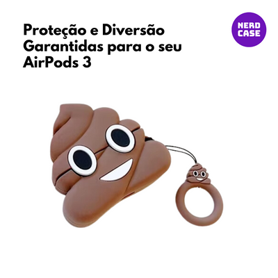 Capa Emoji Cocô para AirPods 3