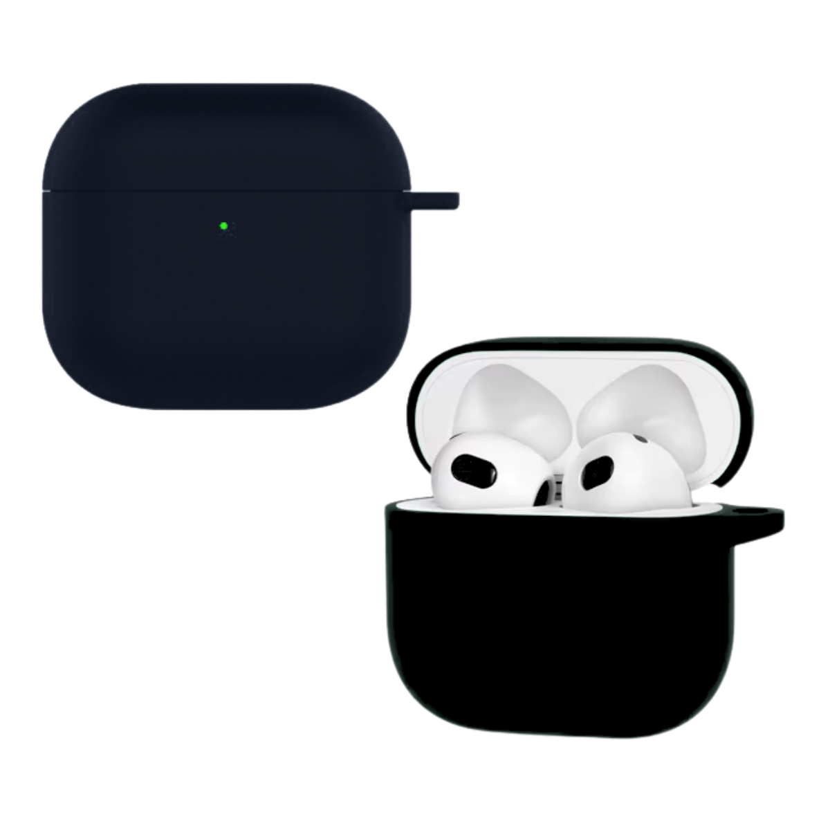 Case Silicone Premium para AirPods 4 Preta