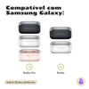 Kit Limpador para Fones e Capa Protetora Nerdcase para Galaxy Buds 4, Buds 4 Pro, Silicone, Vídeo Game Nintendo