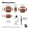 Kit Limpador para Fones e Capa Protetora Nerdcase para AirPods Pro 1 e 2, Silicone, Bola de Futebol Americano