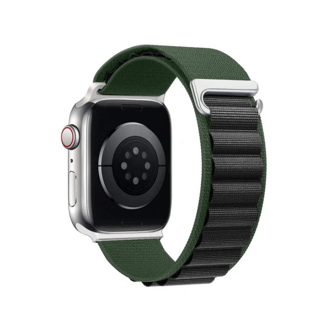 Pulseira Alpinista Nylon para Apple Watch, Verde