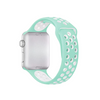 Pulseira 42/44/45/49mm para Apple Watch, Verde Água/Branco