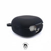 Case Silicone Preta com Limpador de Fone