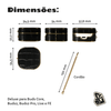 Capa Protetora Nerdcase para Samsung Galaxy Buds FE, Buds Core, Buds 2, Live e Pro, Couro Sintético, Deluxe