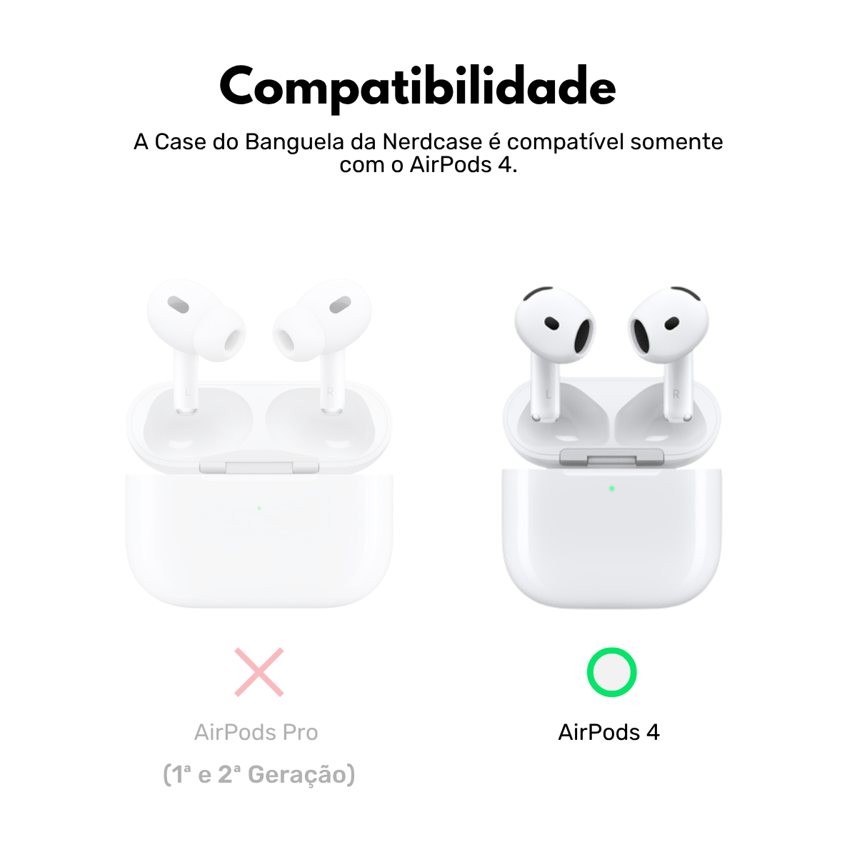 Case Banguela para AirPods 4
