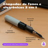 Kit Limpador para Fones e Capa Protetora Nerdcase para Airpods Pro 3, Controle Videogame